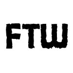 FTW DECAL STICKER