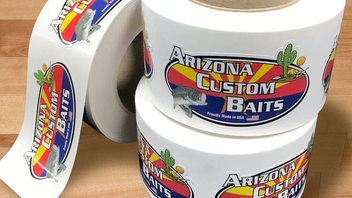 Arizona Custom Baits Oval Stickers