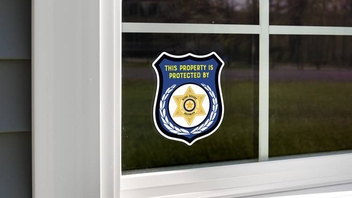 High Desert Security Sticker