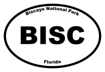 Biscaye National Park Oval Sticker