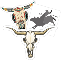 Bull Stickers