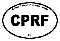 Capitol Reef National Park Oval Sticker