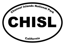 Channel Islands Nationap Park Oval Sticker