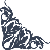 Decorative Corner Border Sticker