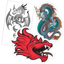 Dragon Stickers