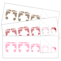 Family Stickers - Footprints