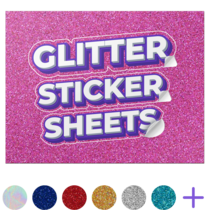 Glitter Sticker Sheets Thumbnail - New