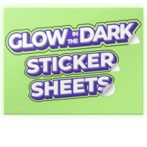 Glow In The Dark Sticker Sheets Thumbnail - New