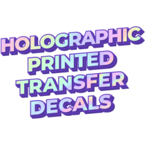 Holographic Printed Transfer Decals Thumbnail - New