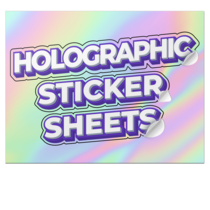 Holographic Sticker Sheets Thumbnail - New