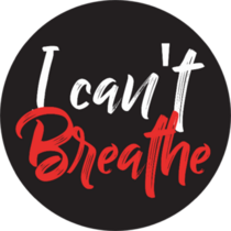 I Cant Breathe, Black Lives Matter Circle Sticker