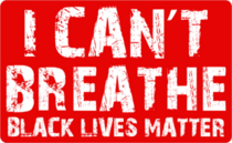 I Cant Breathe Black Lives Matter Sticker