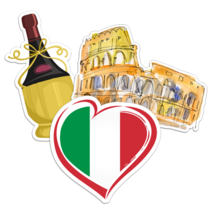 Italy Car Sticker and Decals