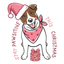 Jack Russell Pawsitive Sticker