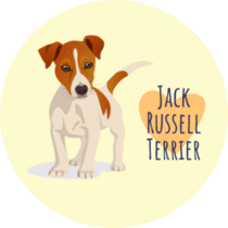 Jack Russell Poster Sticker