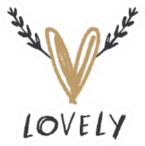 Lovely Boho Heart Sticker