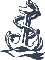 Navy Anchor Sticker