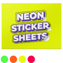 Neon Sticker Sheets Thumbnail - New