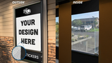 Perforated Vinyl Film for a Storefront
