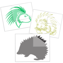 Porcupine Stickers