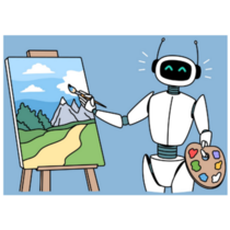 Robotic Technologies In Hobbies Sticker