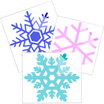 Snowflake Stickers