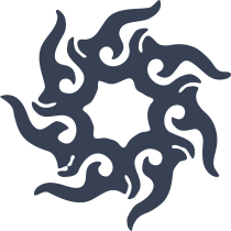 Sparkling Sun Sticker