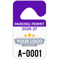 Standard Hang Tag Permit with Your Logo