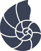 Striped Seashell Sticker