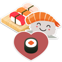 Sushi Stickers