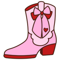 Western Coquette Sticker